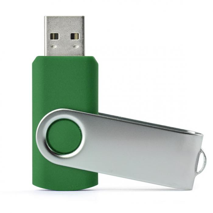 USB atmintinė 4 GB žalia