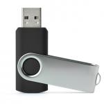 USB atmintinė 8 GB juoda