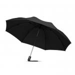 Juodas sudedamas skėtis