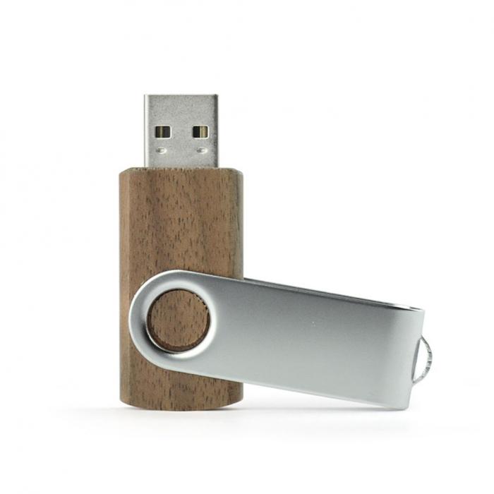 Medinė USB 8 GB