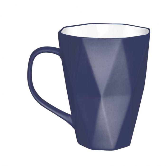 Porceliano puodelis Geo navy
