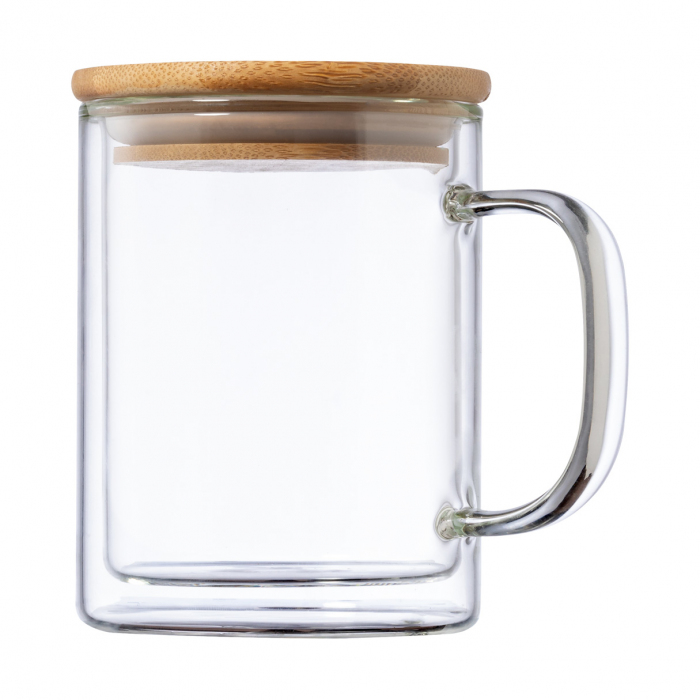 Stiklo puodelis su logotipo spauda