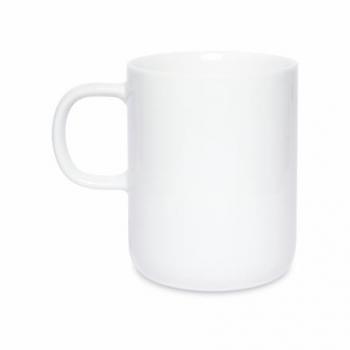 Porceliano puodelis su logotipo spauda
