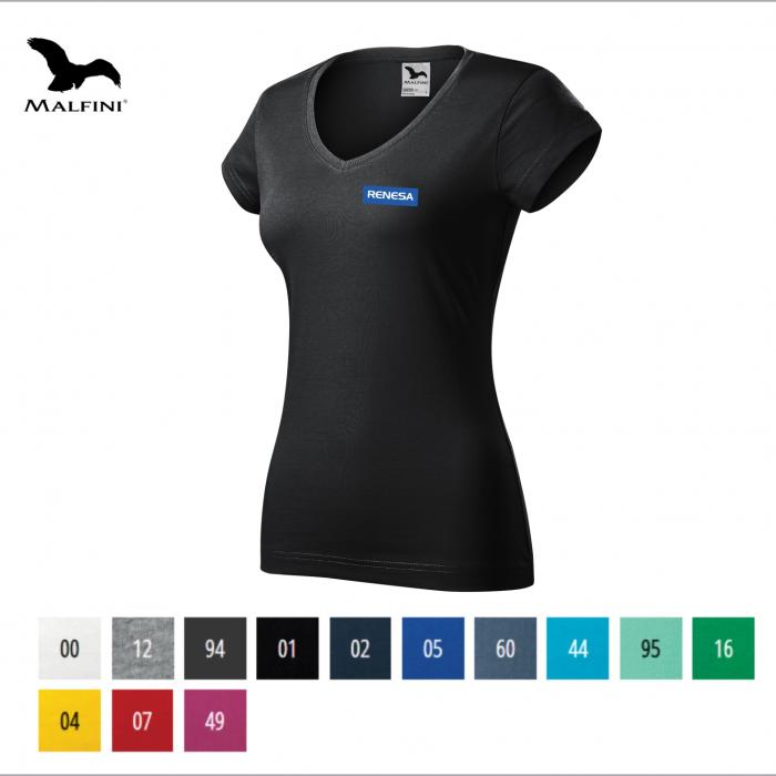 Moteriški marškinėliai Slim Fit