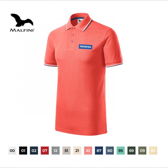 Polo marškinėliai su logotipo spauda