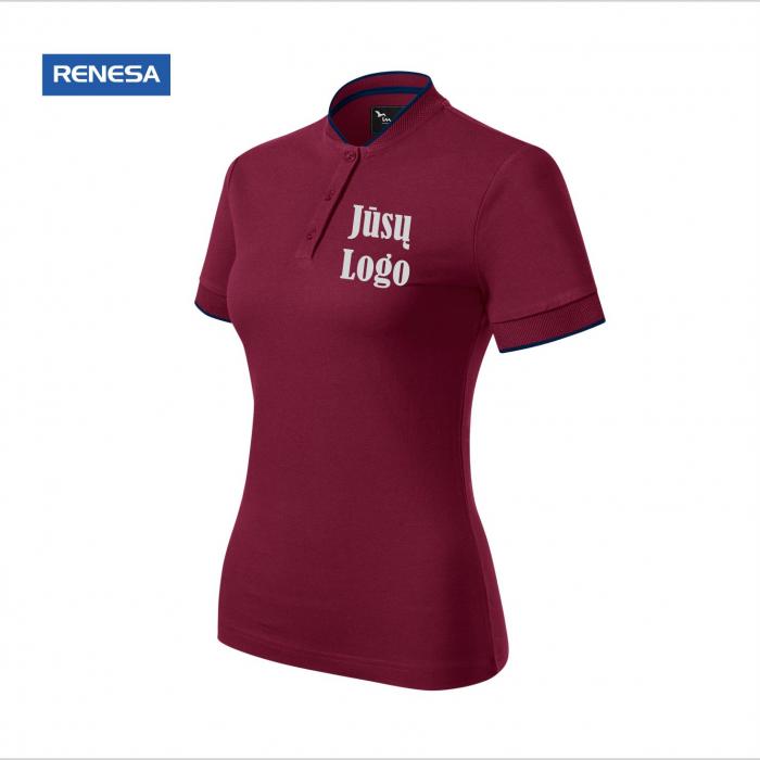 Logotipo spauda ant Polo marškinėlių