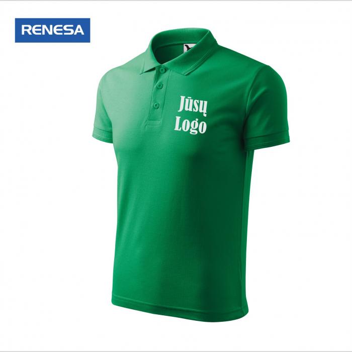 Logotipo siuvinėjimas ant Polo marškinėlių