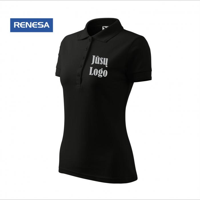 Marškinėliai POLO su Logotipo spauda