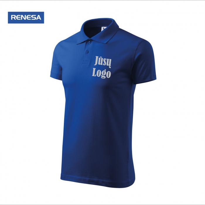 Logotipo spauda ant Polo marškinėlių