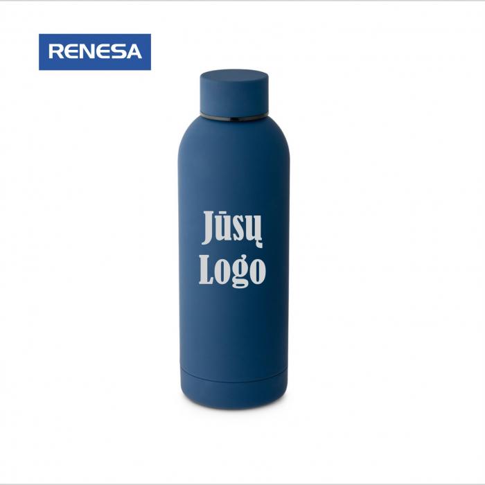 Plieno gertuvės su logotipo spauda