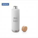 Metalinė gertuvė su reklaminiu užrašu