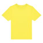 Vaikiški marškinėliai Solas Yellow su logo spauda