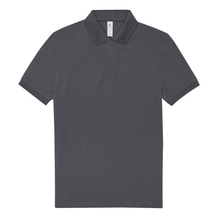 Polo marškinėliai su logotipo spauda Dark Grey