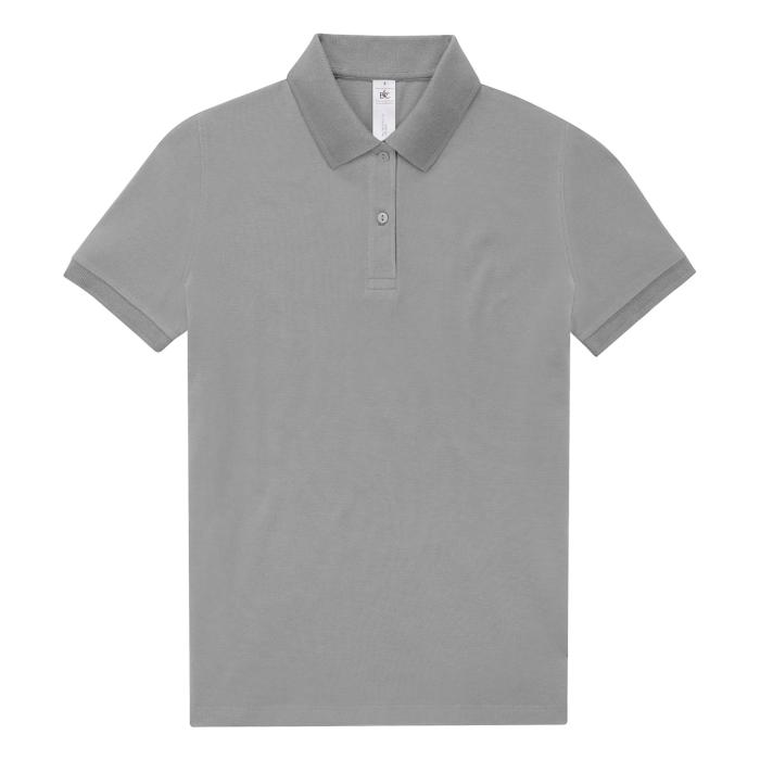 Moteriški polo marškinėliai Sport Grey