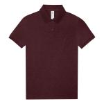 Moteriški Polo marškinėliai, Heather Burgundy