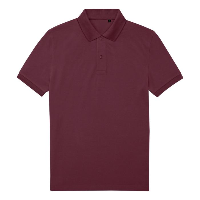Polo marškinėliai B&C Burgundy