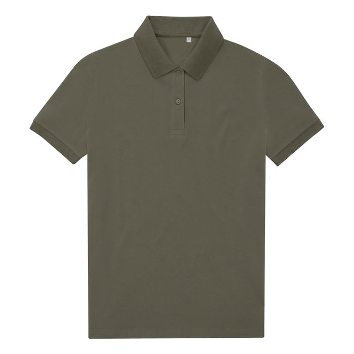 Moteriški Polo marškinėliai Camo Green