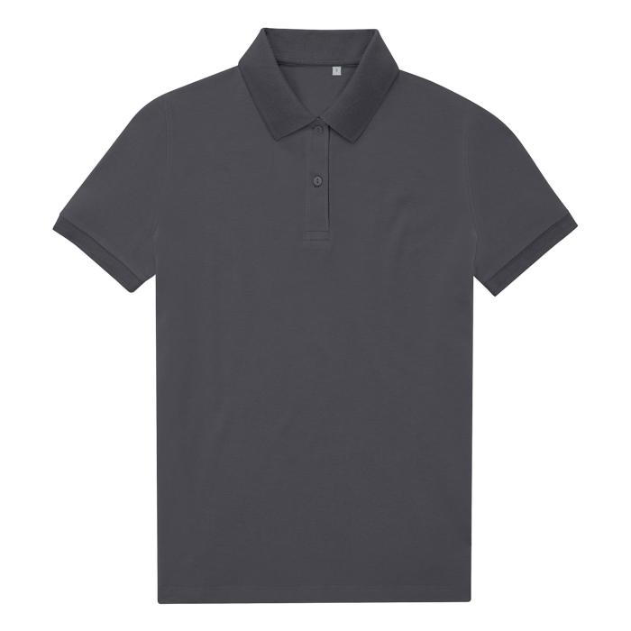 Moteriški Polo marškinėliai Dark Grey