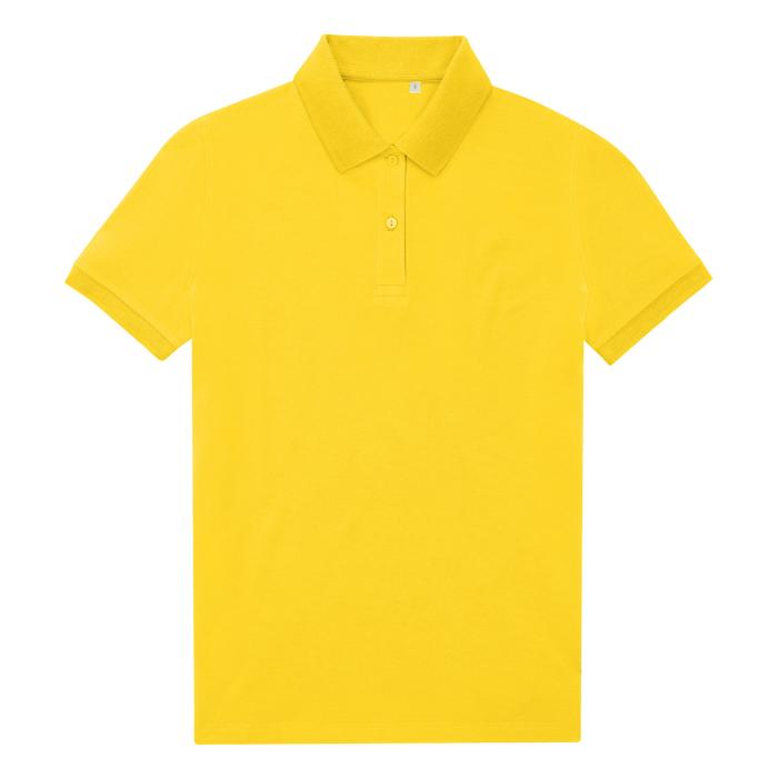 Polo marškinėliai su logo Pop Yellow