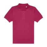 Polo marškinėliai mergaitėms, Meta Fuchsia